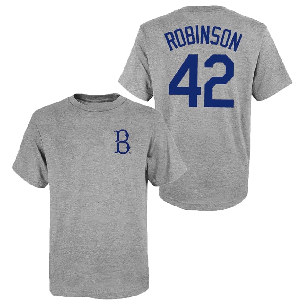 トップス 1940s McKesson Robbins Inc. athletic Amazon.com : Outerstuff Jackie Robinson Brooklyn Dodgers #42